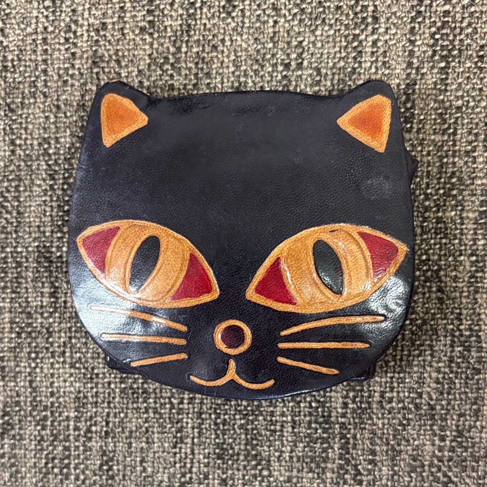 Black Cat Coin Purse